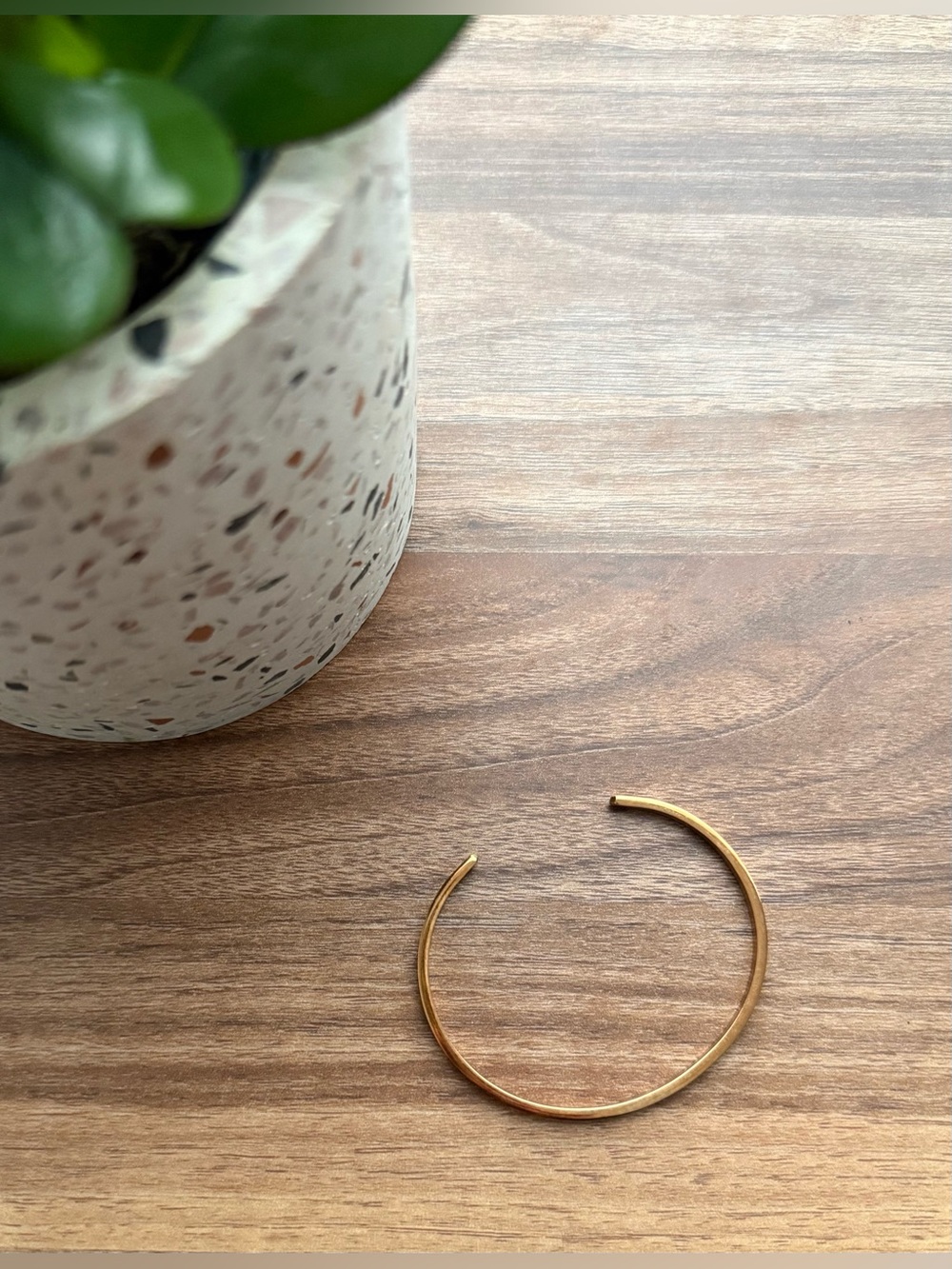 MantraBand Rose Gold Engraved Bracelet